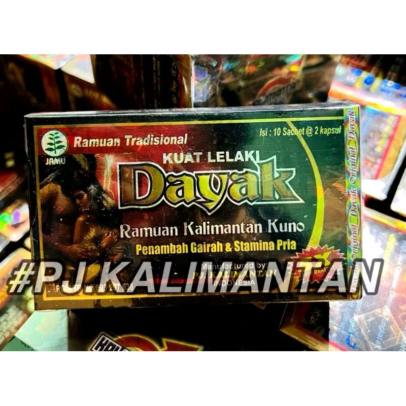 Dayak kapsul kuat lelaki
