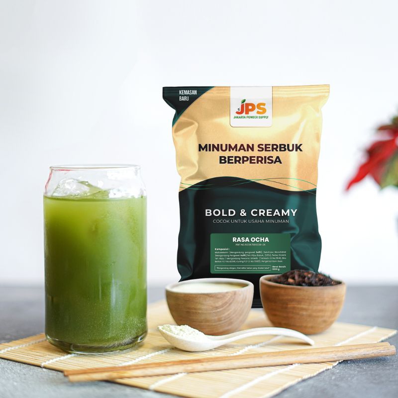 

Nafariz724 Jps Powder Bubuk Minuman Serbuk Rasa Ocha Plain Tanpa Gula 1Kg