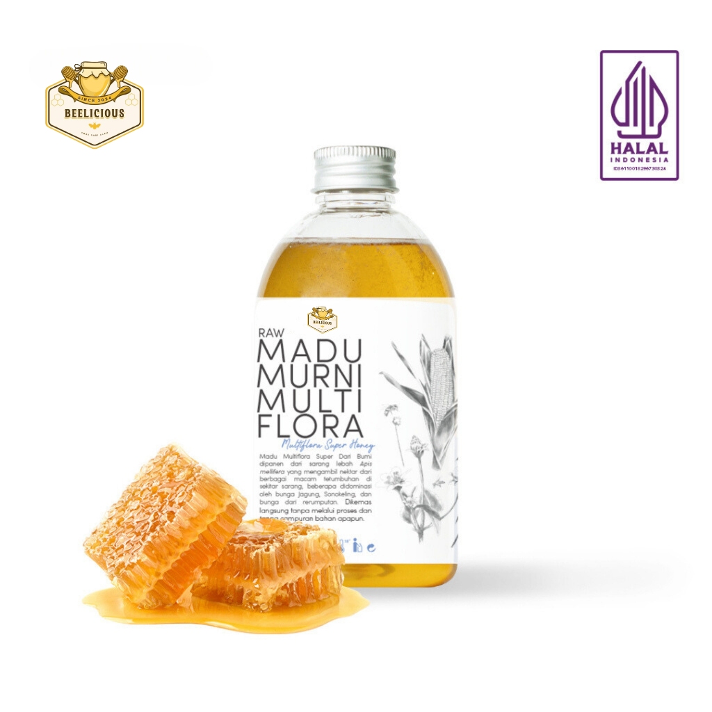 

Beelicious Madu Multiflora 350gr