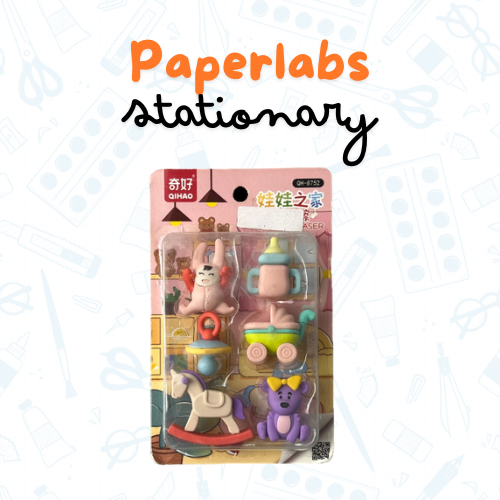 

Qihao Penghapus Pensil Karet Motif Maninan Anak/Penghapus Sekolah Anak/Penghapus Motif Mainan Anak