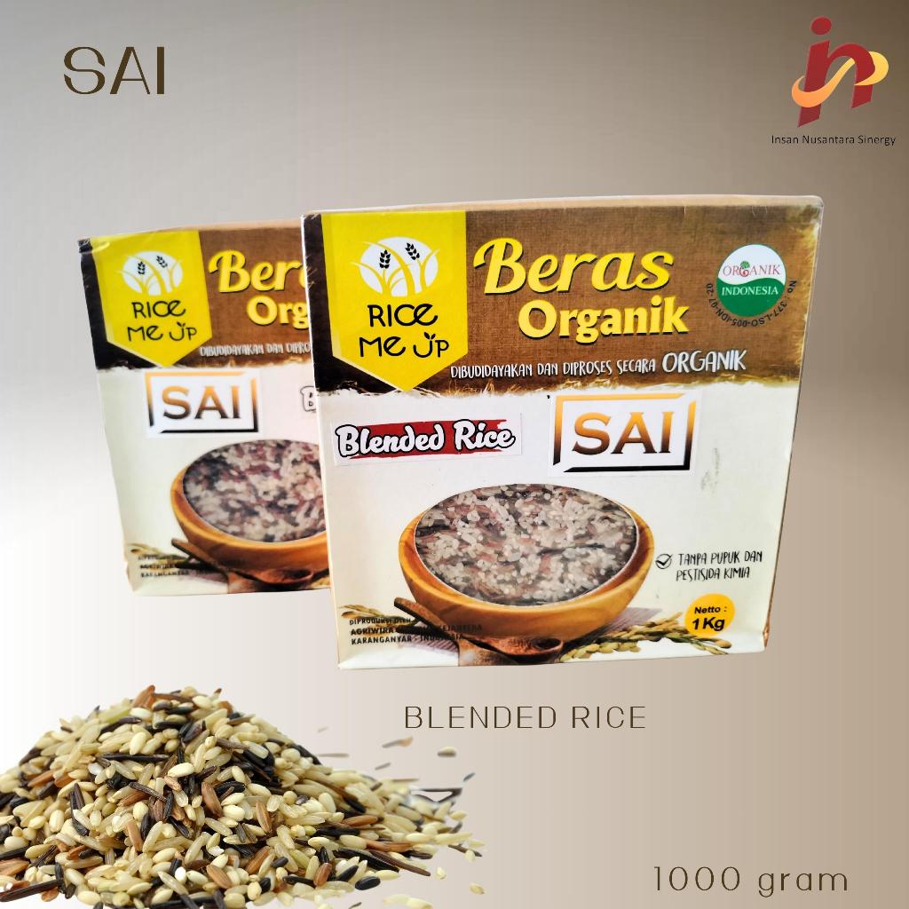 

Beras Organik SAI Blended Rice 1Kg