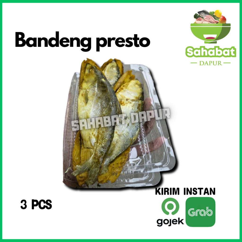 

Ikan Bandeng Presto 3 Ekor - Sahabatdapur