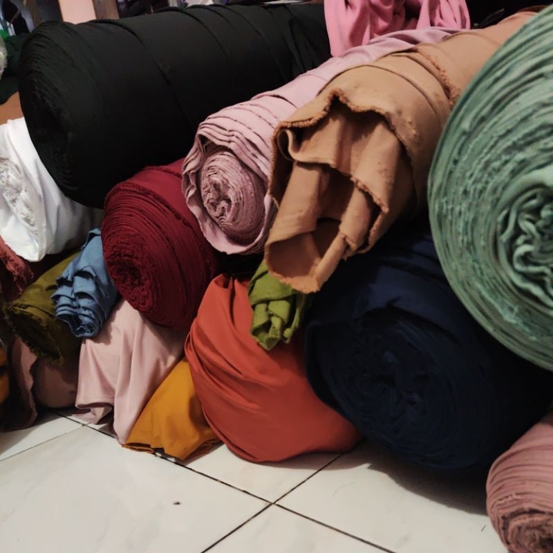 Kain Kaos Kiloan|Spandek Ballon|PerKG