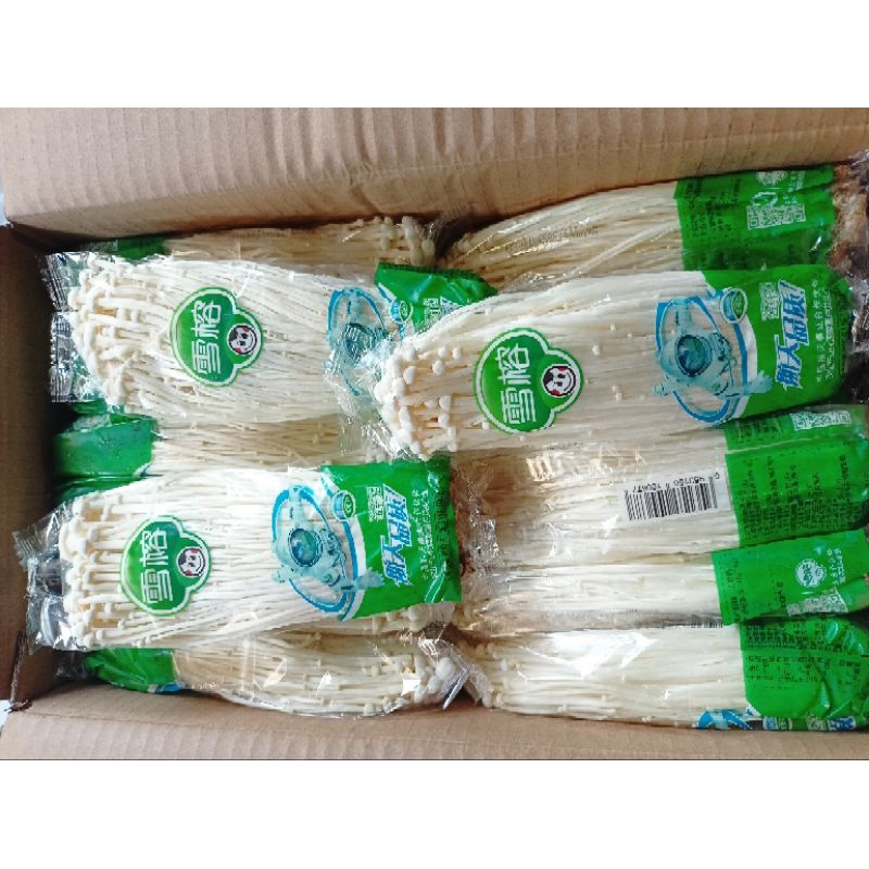 

jamur Enoki 4 pcs @100gr