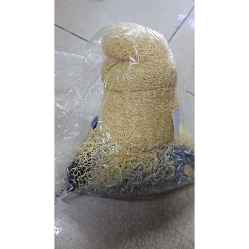 jala nilon ikan/udang 9 feat lubang 3/4 in