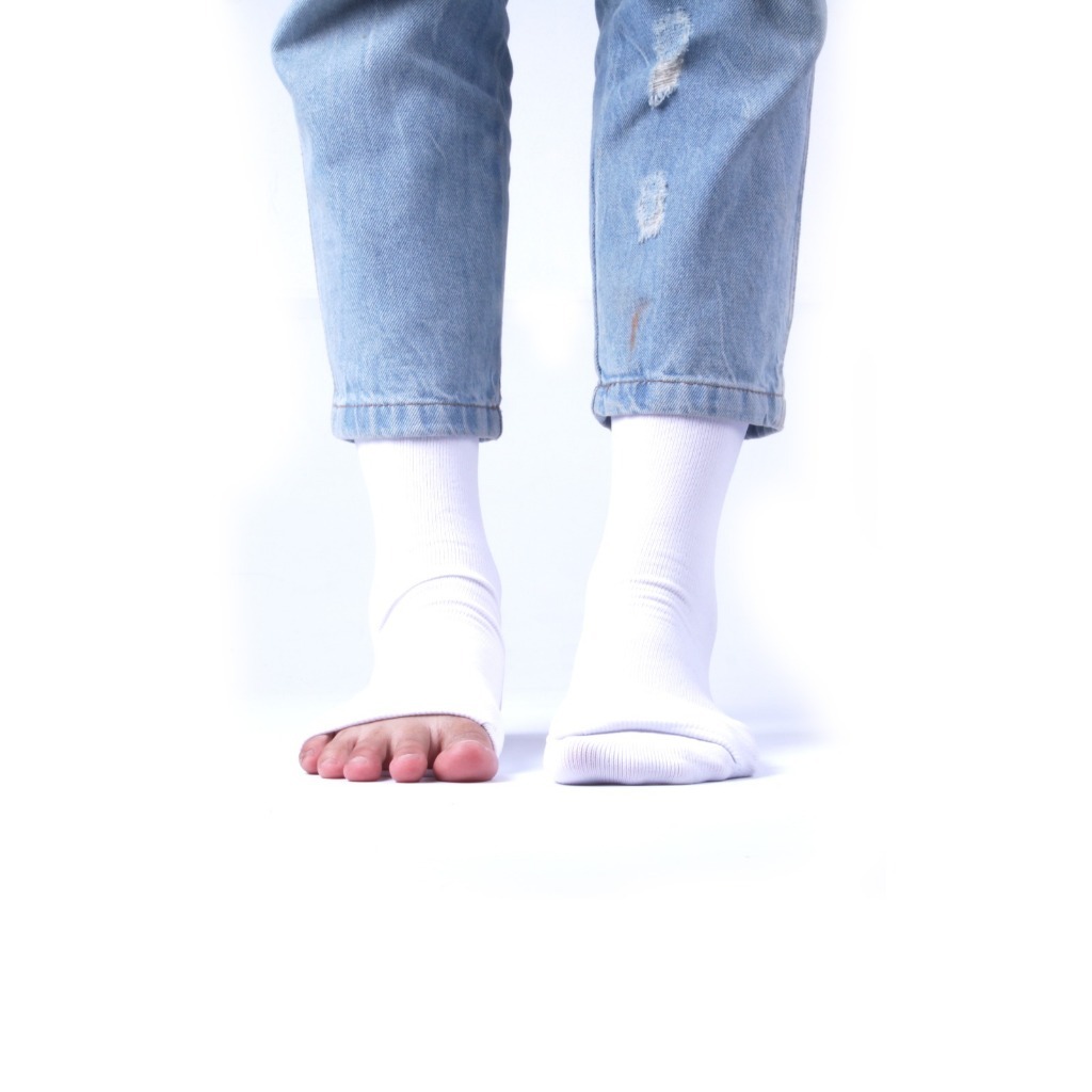 Kaos Kaki Soka Ecosocks Wudhu (Produk Reject/Cacat) - Kaos kaki Wudhu Pendek Grade A