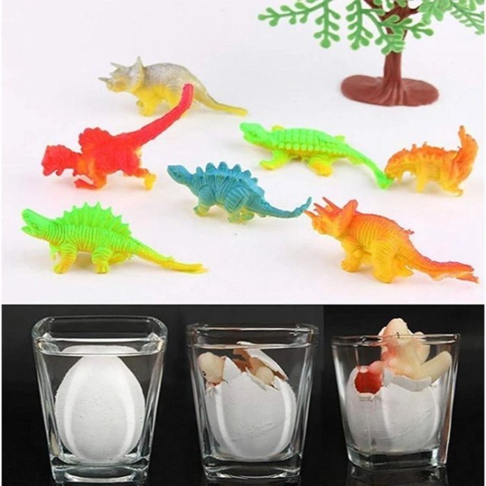 Mainan Anak Telur Dinosaurus Menetas - Telur Dino Grow