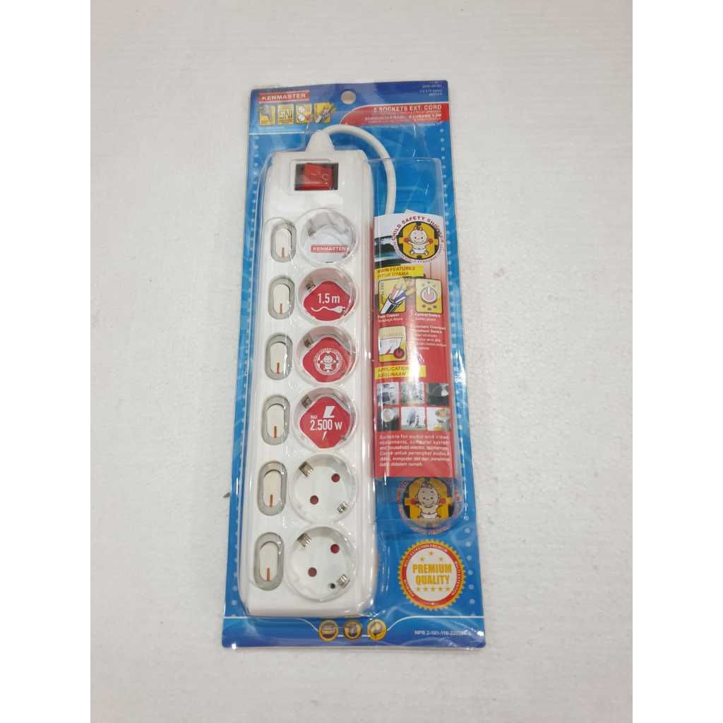 Stop Kontak  / Colokan Listrik Lubang On Off KENMASTER