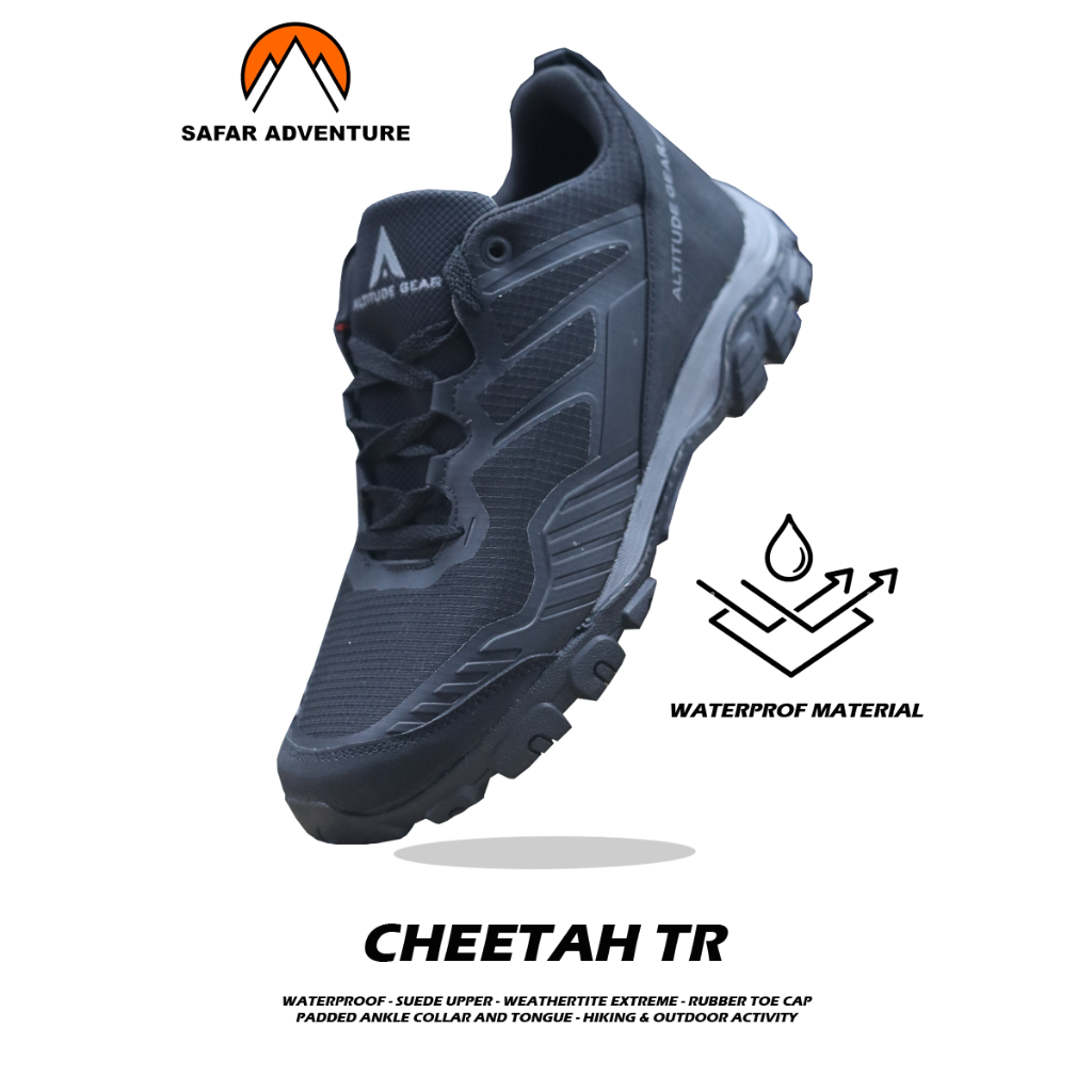 Sepatu Gunung Altitude Gear Cheetah TR - Sepatu Trail Hiking Waterproof