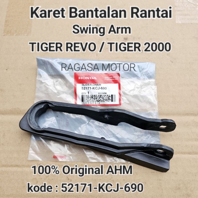 Karet Bantalan Rantai Rante  Tatakan Arm TIGER REVO TIGER 2000 Slider Chain Original Asli Ahm 52171-