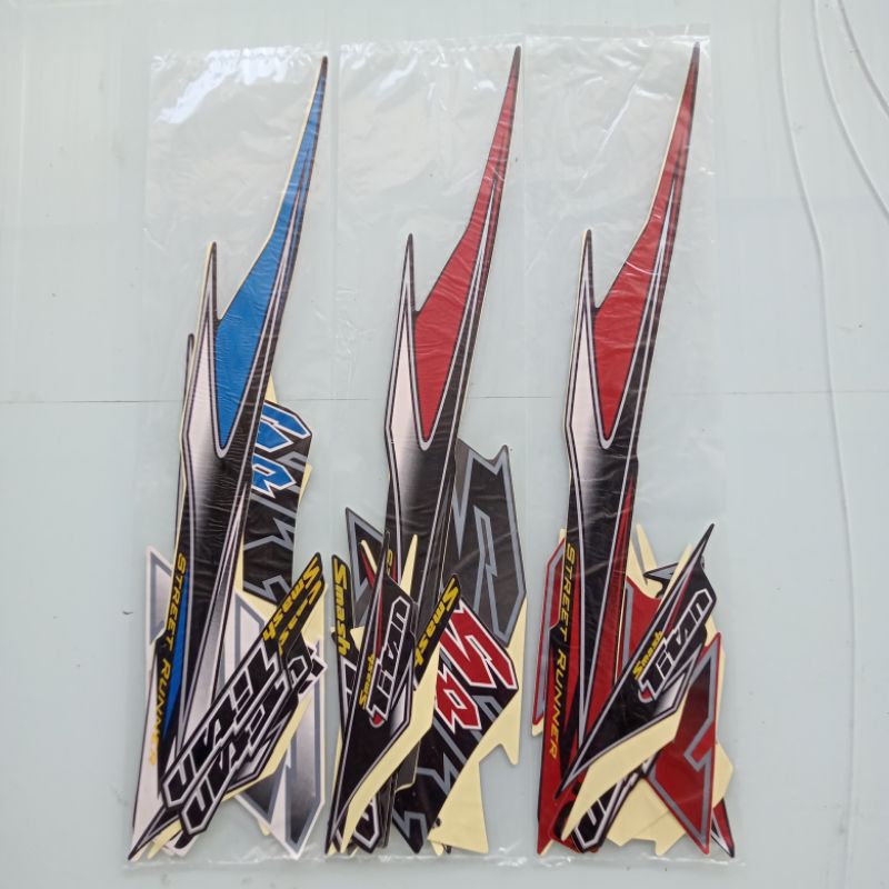 striping sticker Suzuki Smash Titan SR 2010 2011