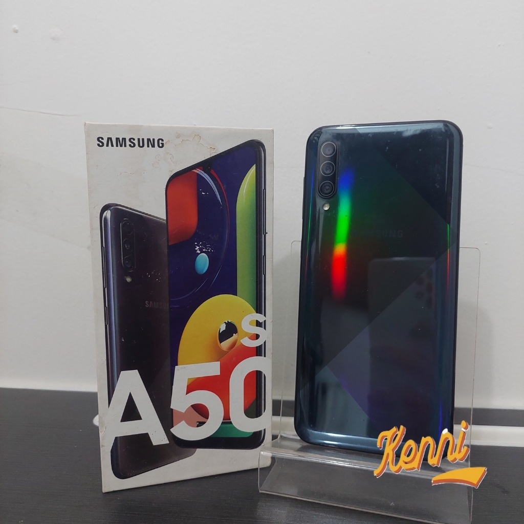 Samsung A50s 6/128 SECOND FULLSET ORIGINAL LENGKAP