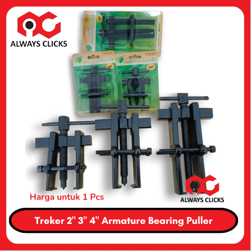 Treker Armature Bearing Puller 2" Treker Armature Bearing Puller 3" Treker Armature Bearing Puller 4