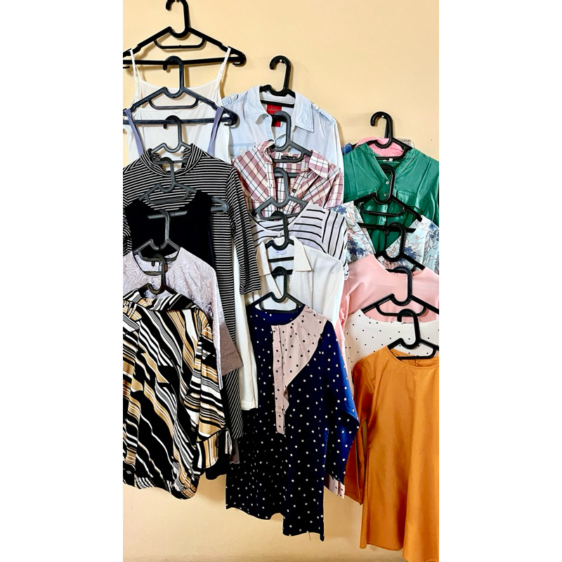 Paket Thrift Baju Atasan Blouse