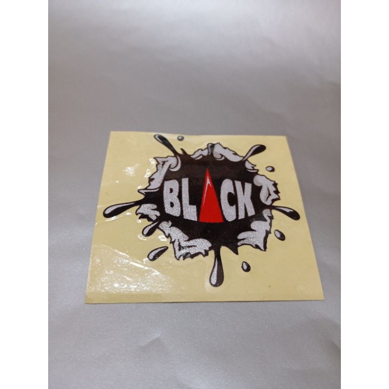 

stiker tulisan black bercak