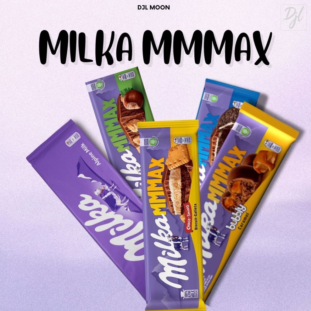 

Milka MMMAX Milk Chocolate Cokelat Susu Batang 1 Pcs