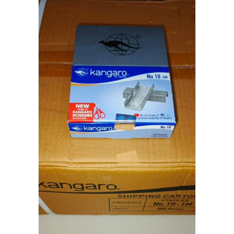

Kangaro isi staples kecil no.,10 ( box isi 20 )