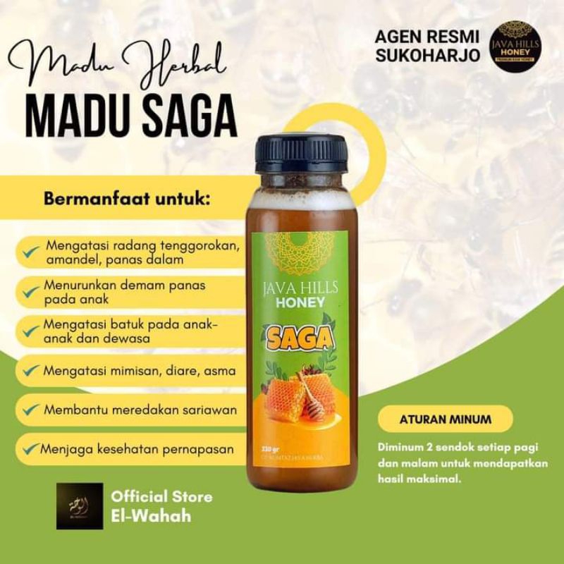 

MADU SAGA JAVAHILLS HONEY