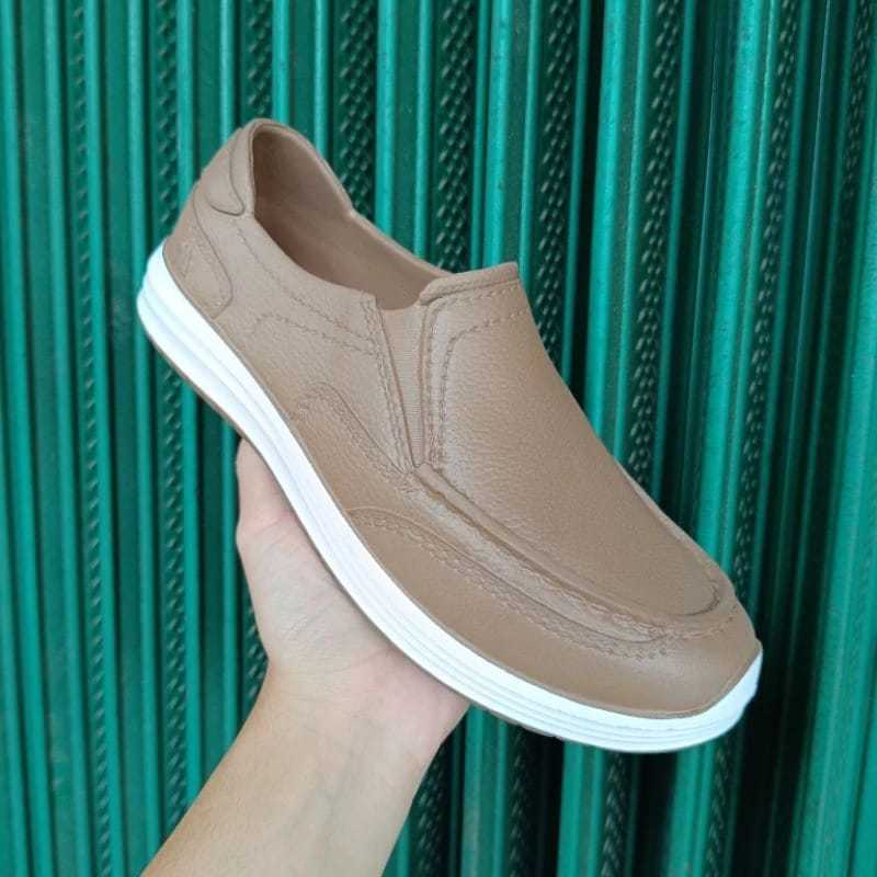 Sepatu Pantofel Pria Dewasa Sendal Mules Dewasa Trendy Kekinian Sepatu Full Karet Ringan