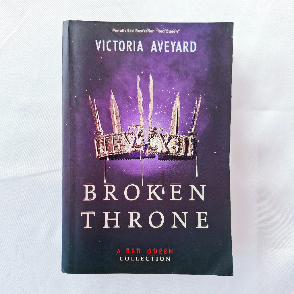 [PRELOVED BOOK] RED QUEEN SERIES #5: "BROKEN THRONE" - VICTORIA AVEYARD | RAVAILABLE.ID