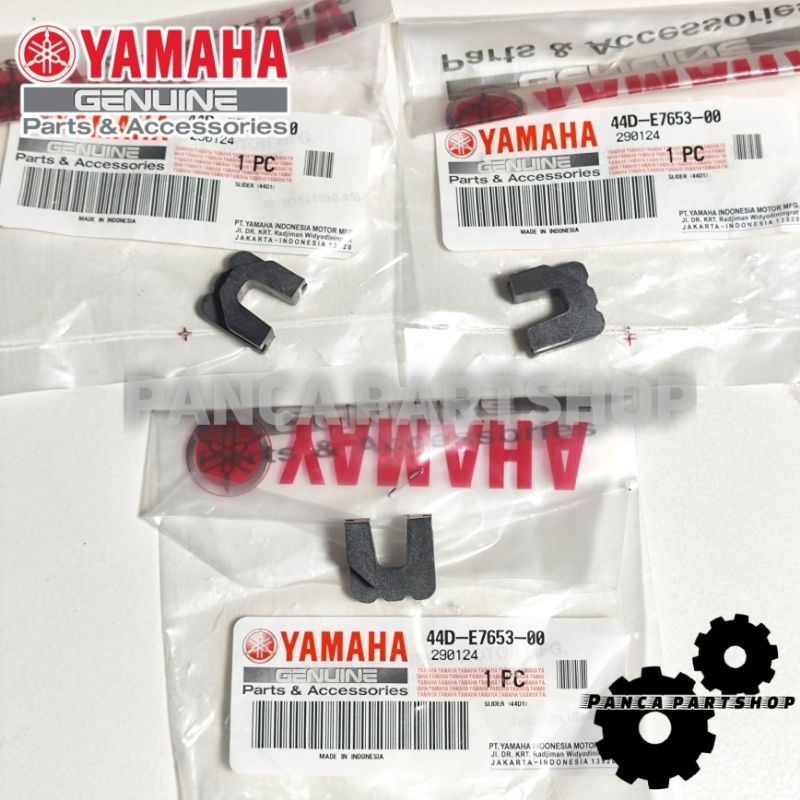 slider nmax aerox lexi original yamaha karet rumah roller roler mio m3 mio gt xeon ori ygp