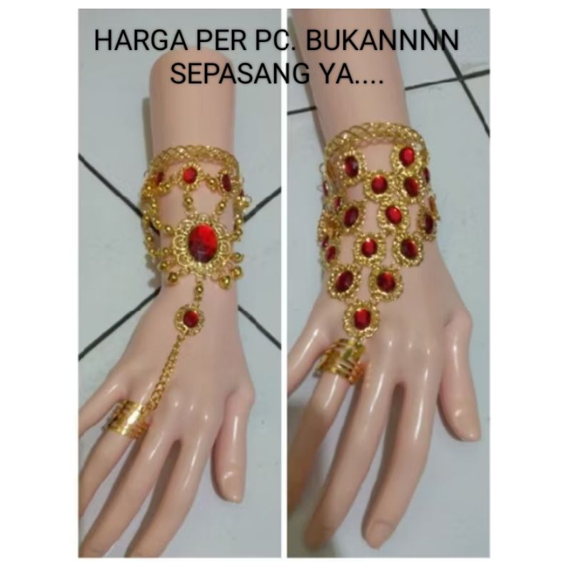 Gelang Cincin India Gelang Cincin Belly Dance