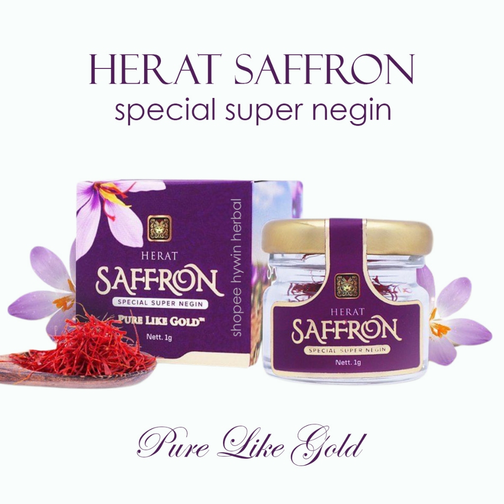 

Safron Saffron Original 100% dan Bpom 1gr Premium Quality