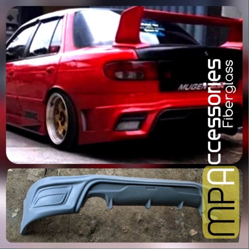 Bodykit Add-on Bumper Bemper belakang  Khusus Timor