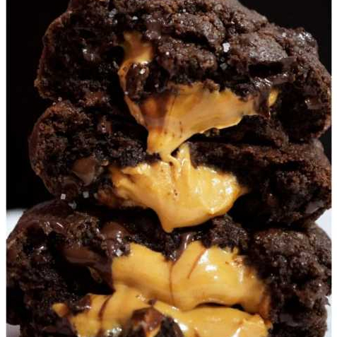

Double Chocolate Peanut Butter Chocolate Chip Cookies