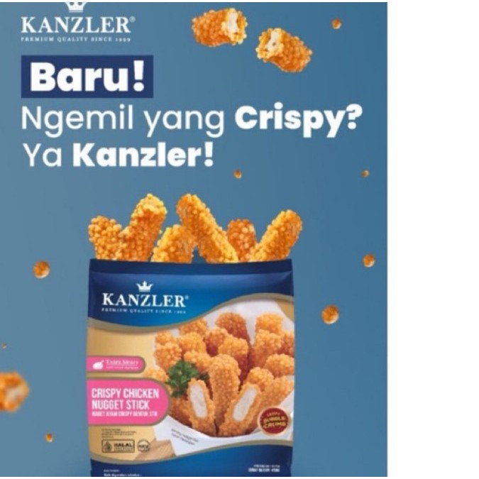 

Kanzler Crispy Nuget Bubble Crumb Stik (BEST SELLER) Promo