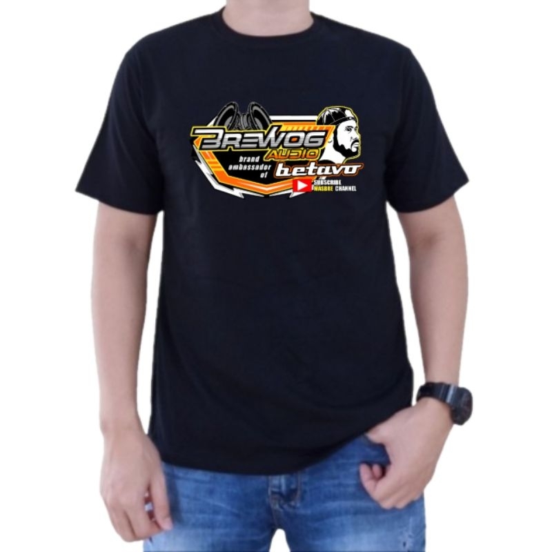 Baju Kaos Sound Brewog Audio Betavo