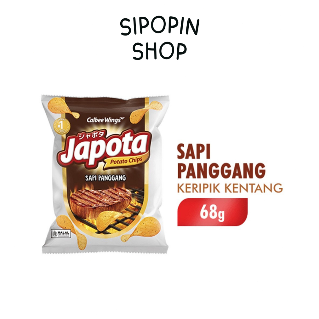 

Japota Keripik Kentang Beef BBQ 68gr