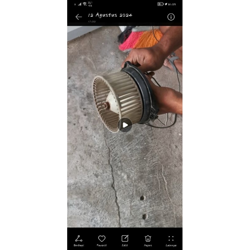 blower ac civic genio