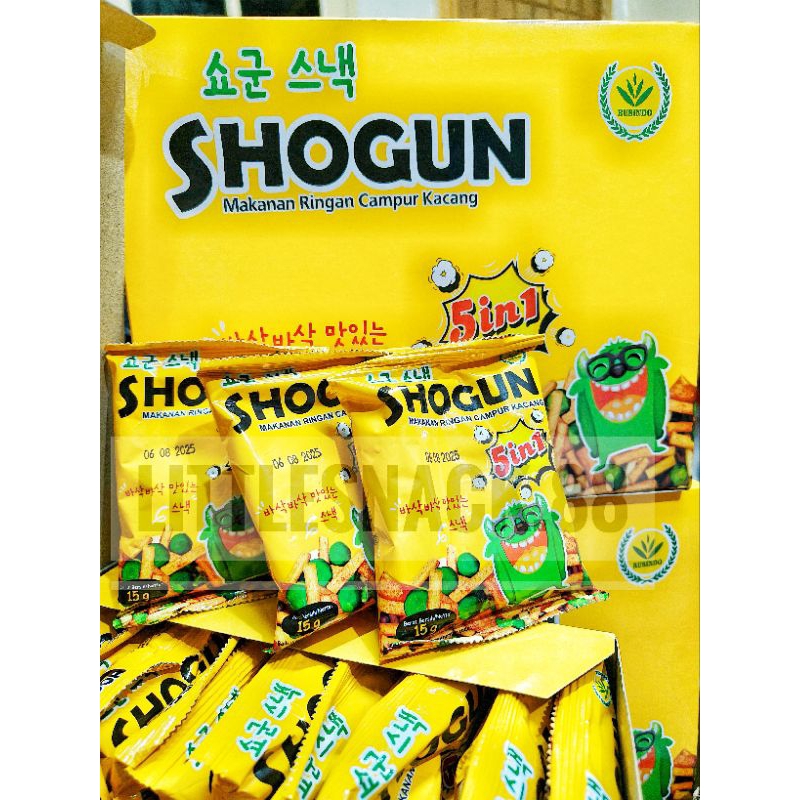 

MIE KREMEZ SHOGUN 5 IN 1 MIX NUT KACANG CAMPUR