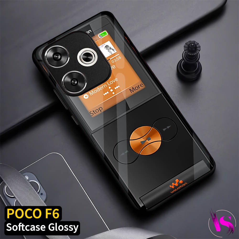 [VN54] Softcase Glossy Poco F6 Case Xiaomi Poco f6 Kesing Mika Silikon Silicon Pelindung Hp Sony Wal