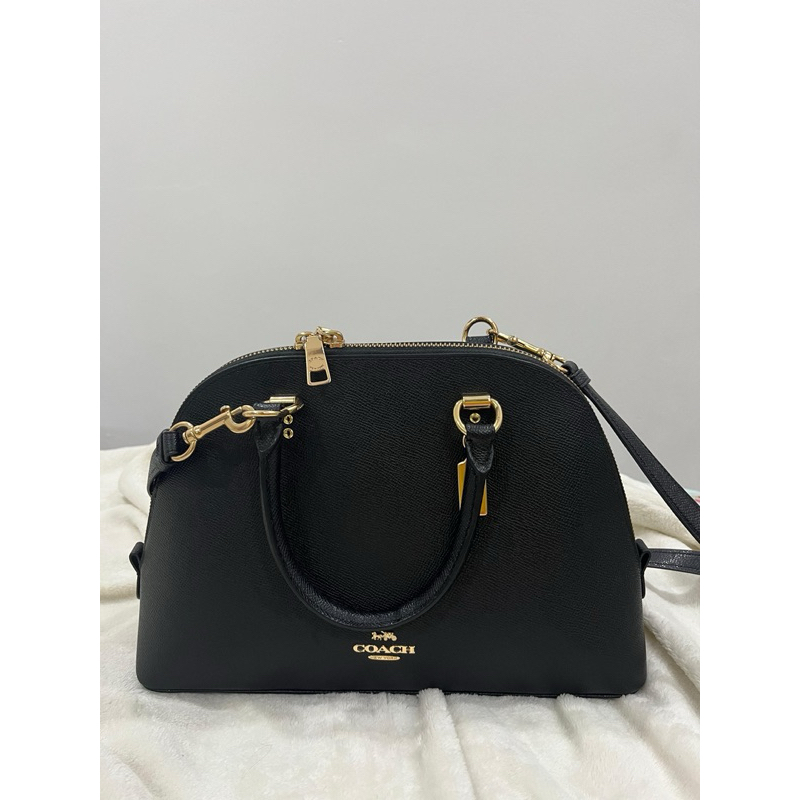 PRELOVED Coach Katy Satchel Black