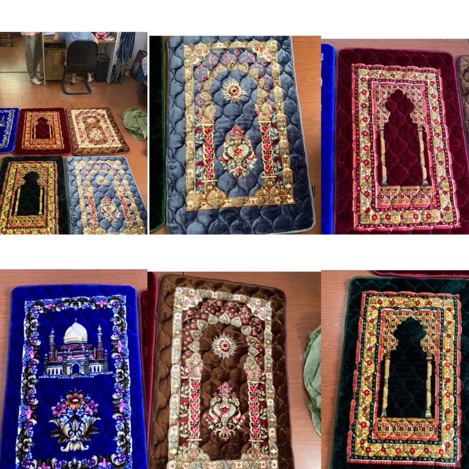 MURMER Sajadah Besar  sajadah empuk tebal  oleh oleh haji