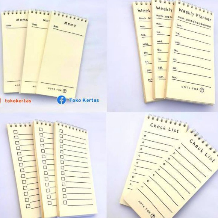 

PROMO SEMANGAT BUKU NOTEBOOKMEMOAGENDATO DO LIST BAHAN KERTAS CRAFT WARNA COKLATPUTIH UNTUK KANTOR SEKOLAH