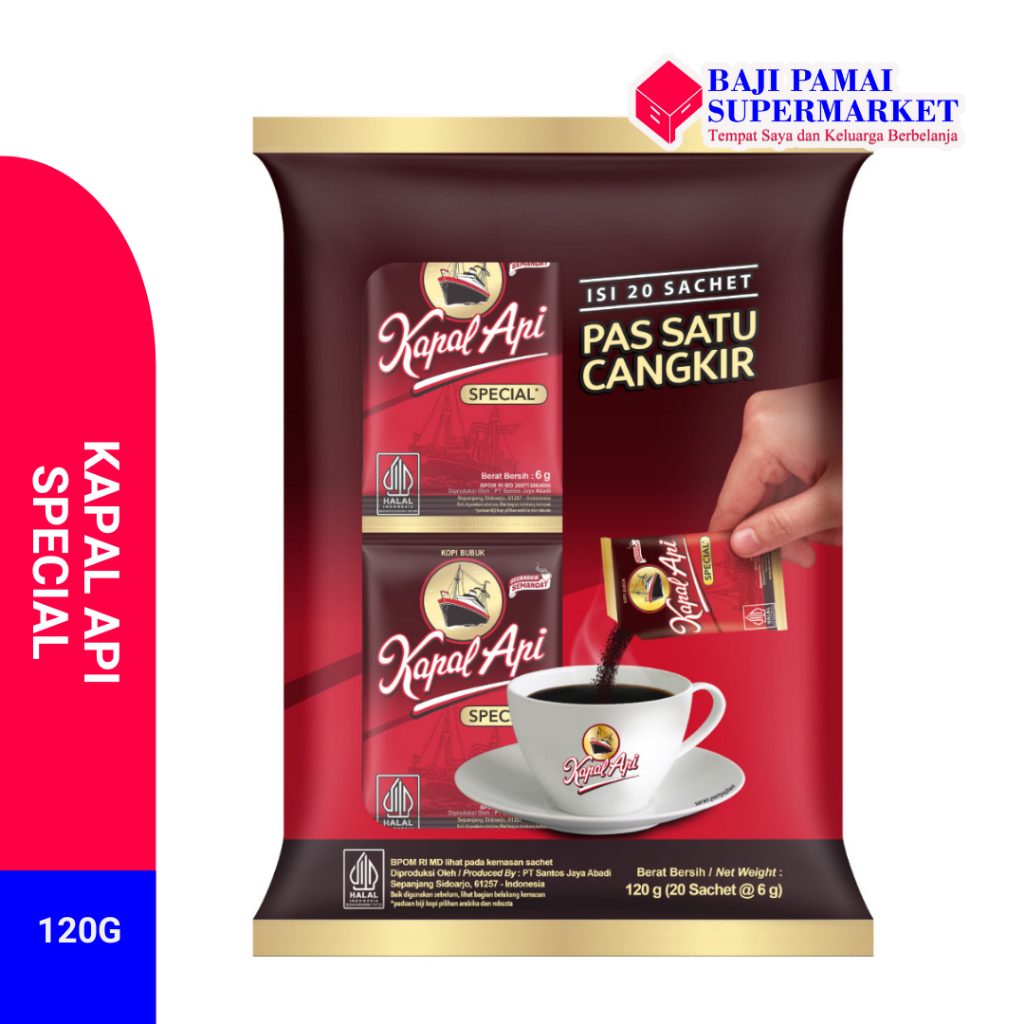 

Kapal api special Isi 20*6gr