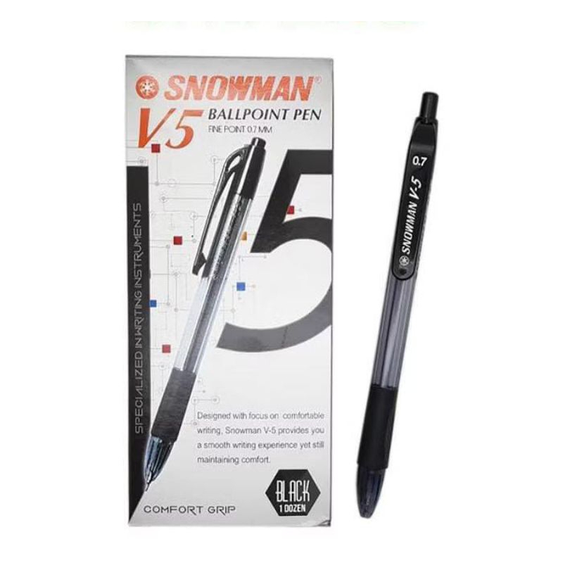 

Ballpen snowman v5 1 Box 12 Pcs