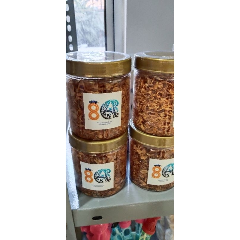 

bawang merah goreng per toples garing brebes tanpa tepung murni