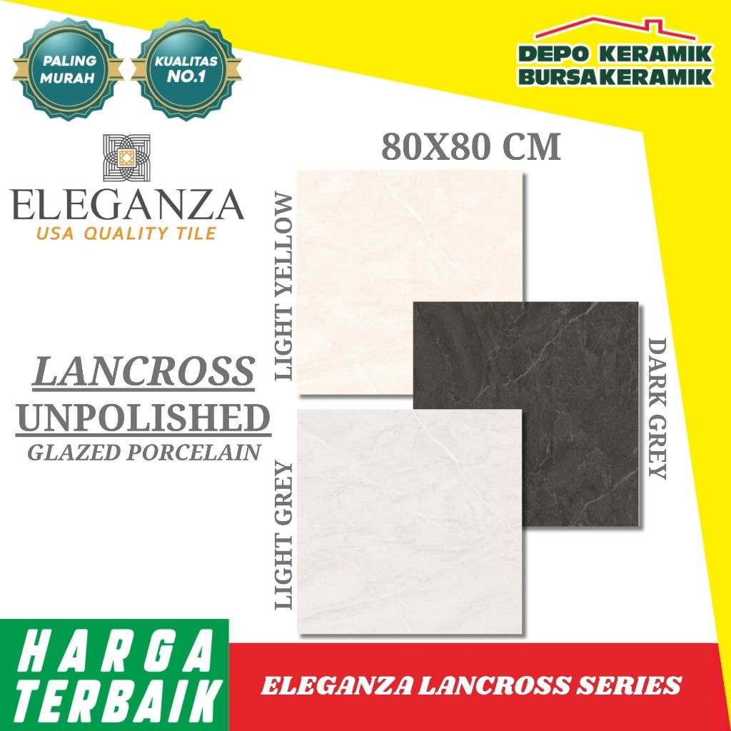 GRANIT MEWAH ELEGANZA 80X80 LANCROSS SERIES