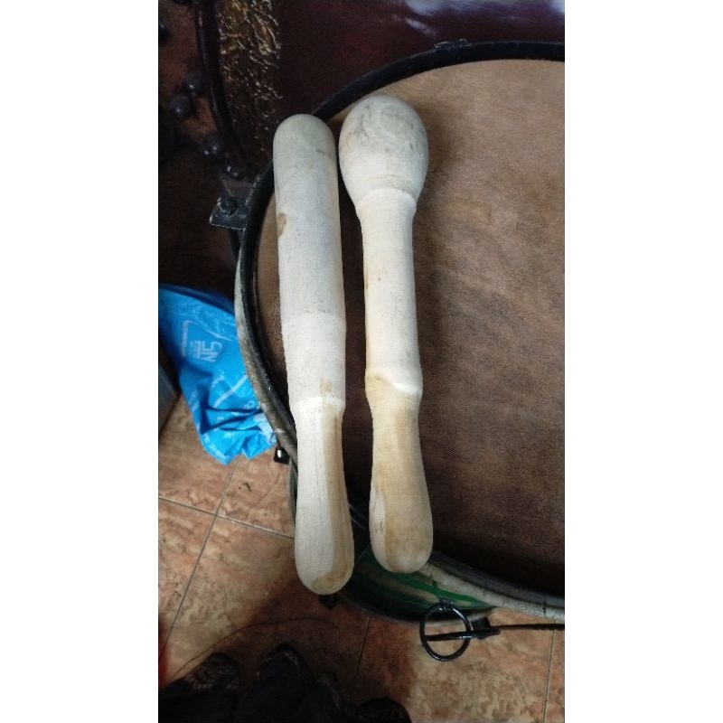 tabuh / pemukul kentongan kayu jati