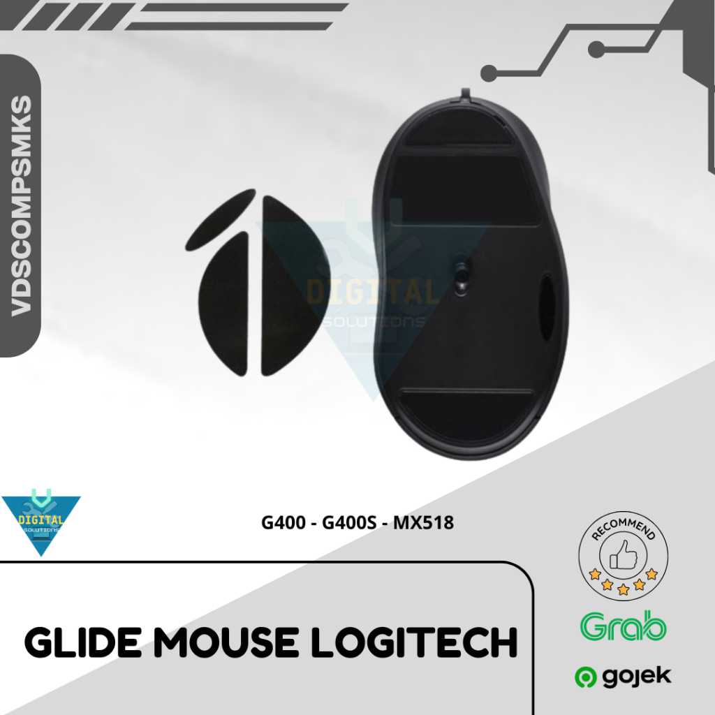 Feet glide mouse logitech G400 / G400S / MX518 mousefeet