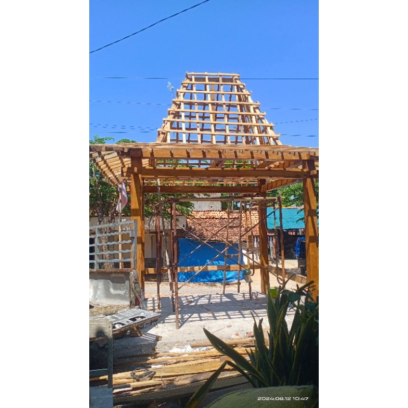 gazebo model joglo sunduk