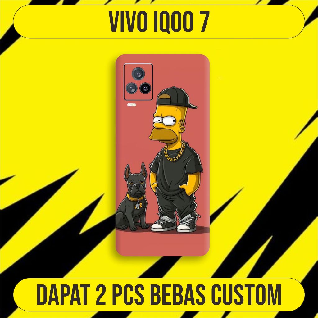 GARSKIN SKIN PROTECTOR VIVO IQOO 7  BISA REQUES GAMBAR BISA COD ISI 2 PCS