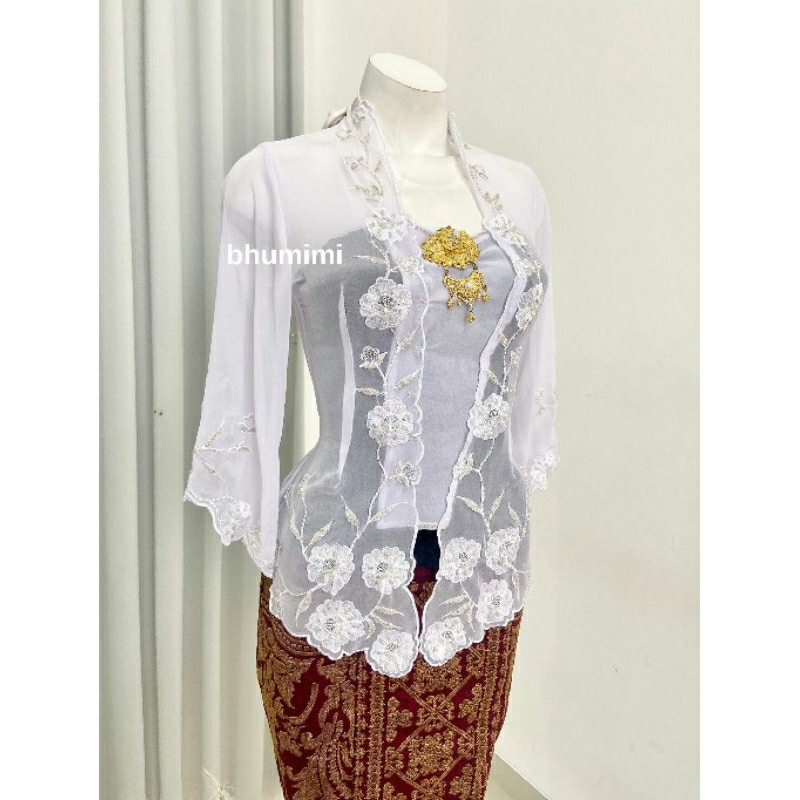 kebaya sifon bordir payet / sifon bordir Payet / kebaya sifon bhumimi