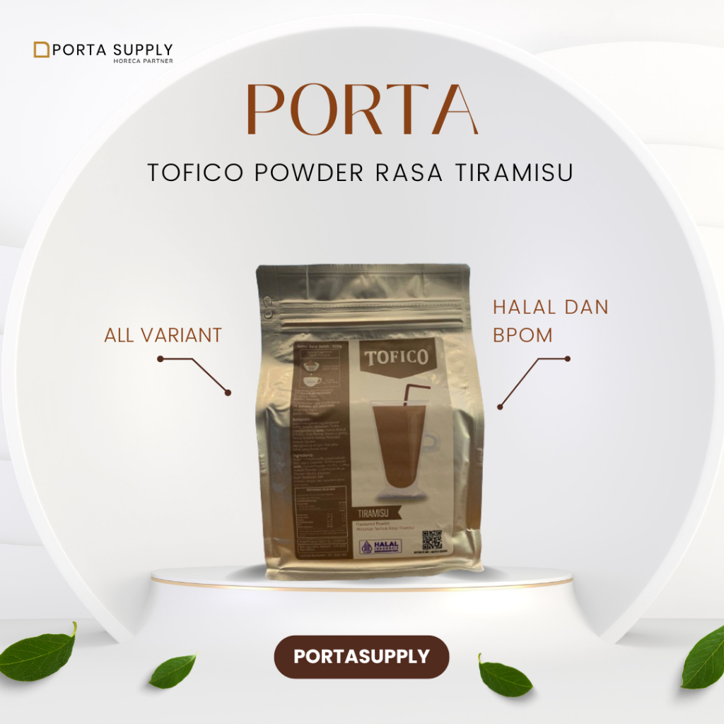 

Tofico Powder Rasa Tiramisu 1KG