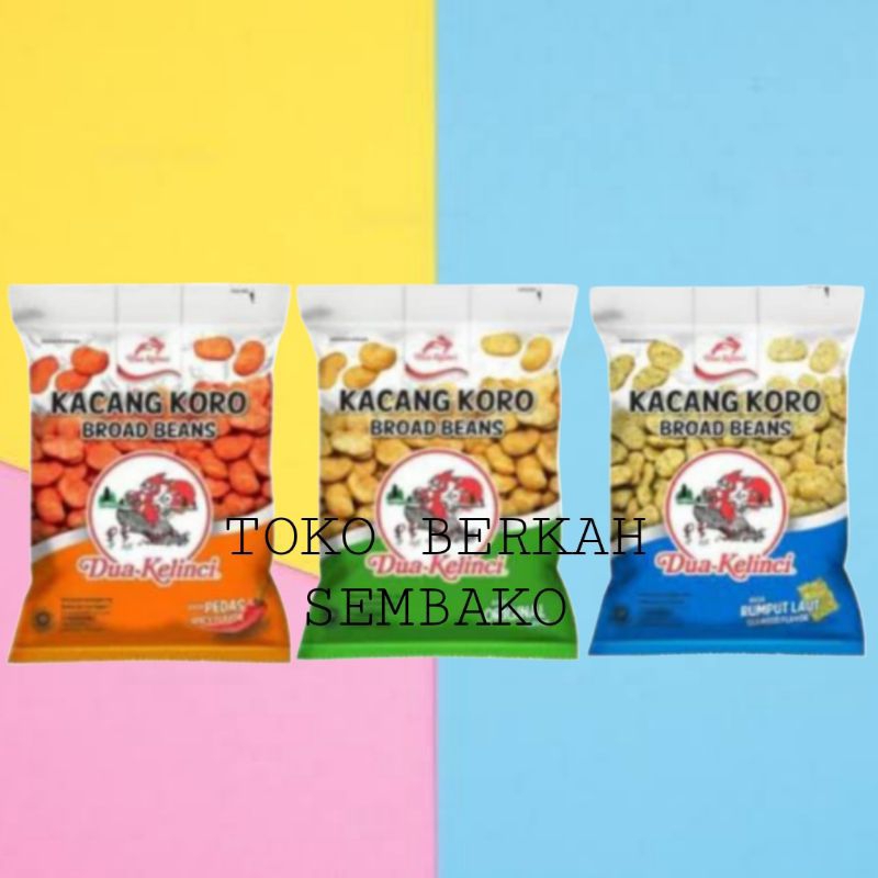 

(RENCENG) Kacang KORO Dua Kelinci Isi 10pcs