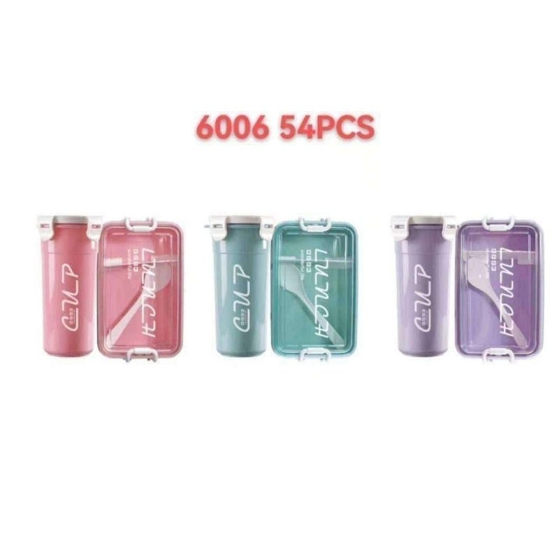 LUNCH BOX SET/TEMPAT BEKAL ANAK/TEMPAT MAKAN ANAK SET BOTOL